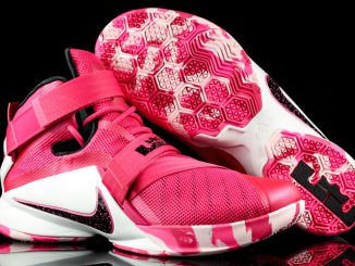 Różowe Nike LeBron Zoom Soldier 10 Kay Yow 